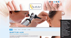 Desktop Screenshot of busettialdootorinolaringoiatra.com